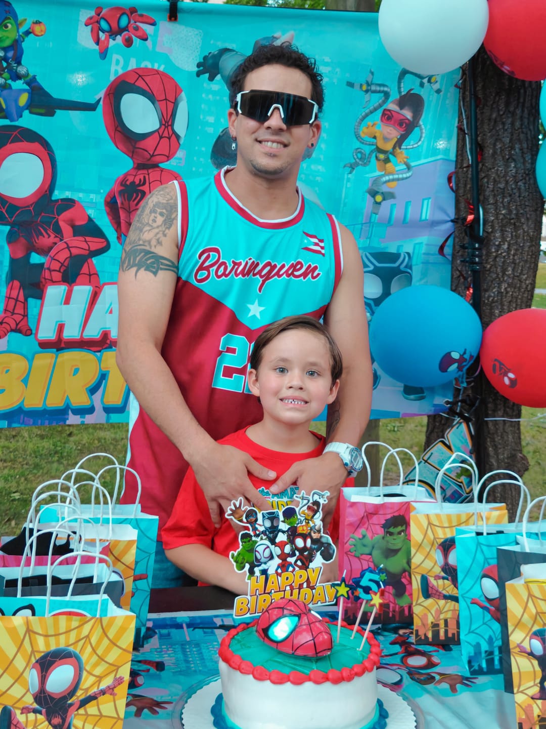 Customer photo review of Puerto Rico Custom Basketball Jersey