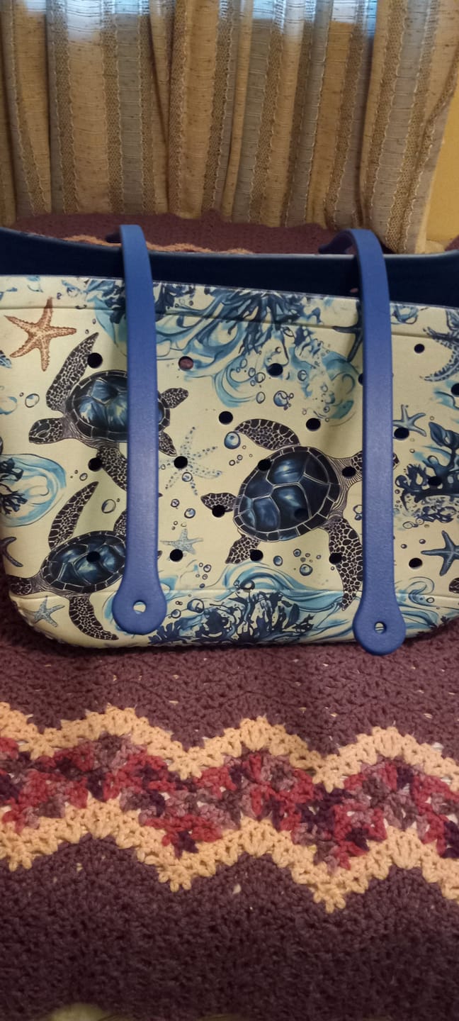 Customer photo review of Spheregoods EVA Cee Bag Quilt Blocks