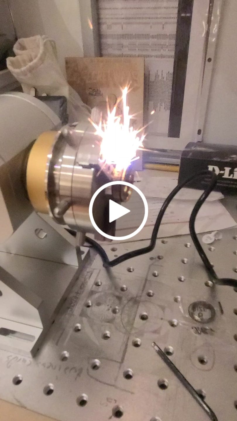 Customer video review of Cloudray D69 D80 D100 A Series Rotary Attachment Set