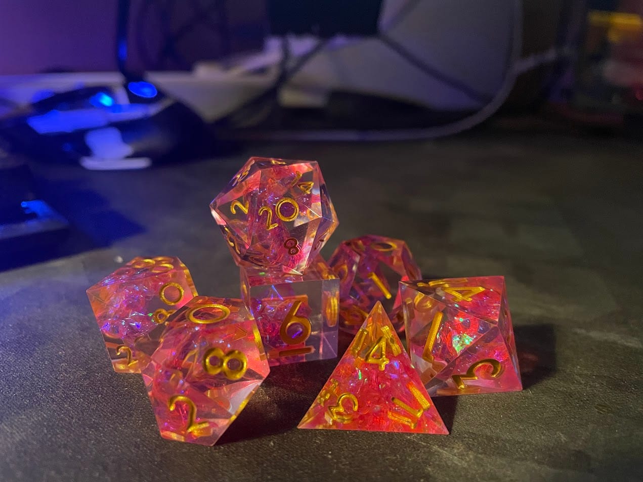 Customer photo review of Sharp Edge Mystery Dice