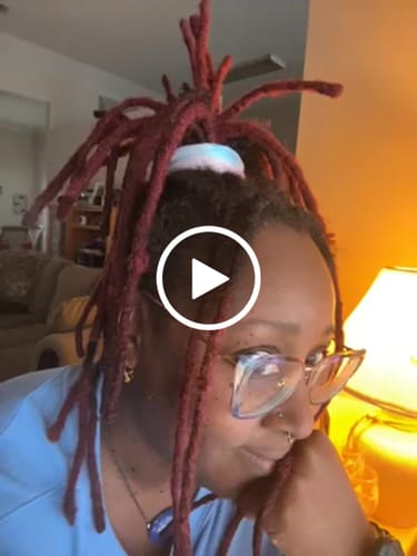 Customer video review of Tension Free Loc Spiral Ties