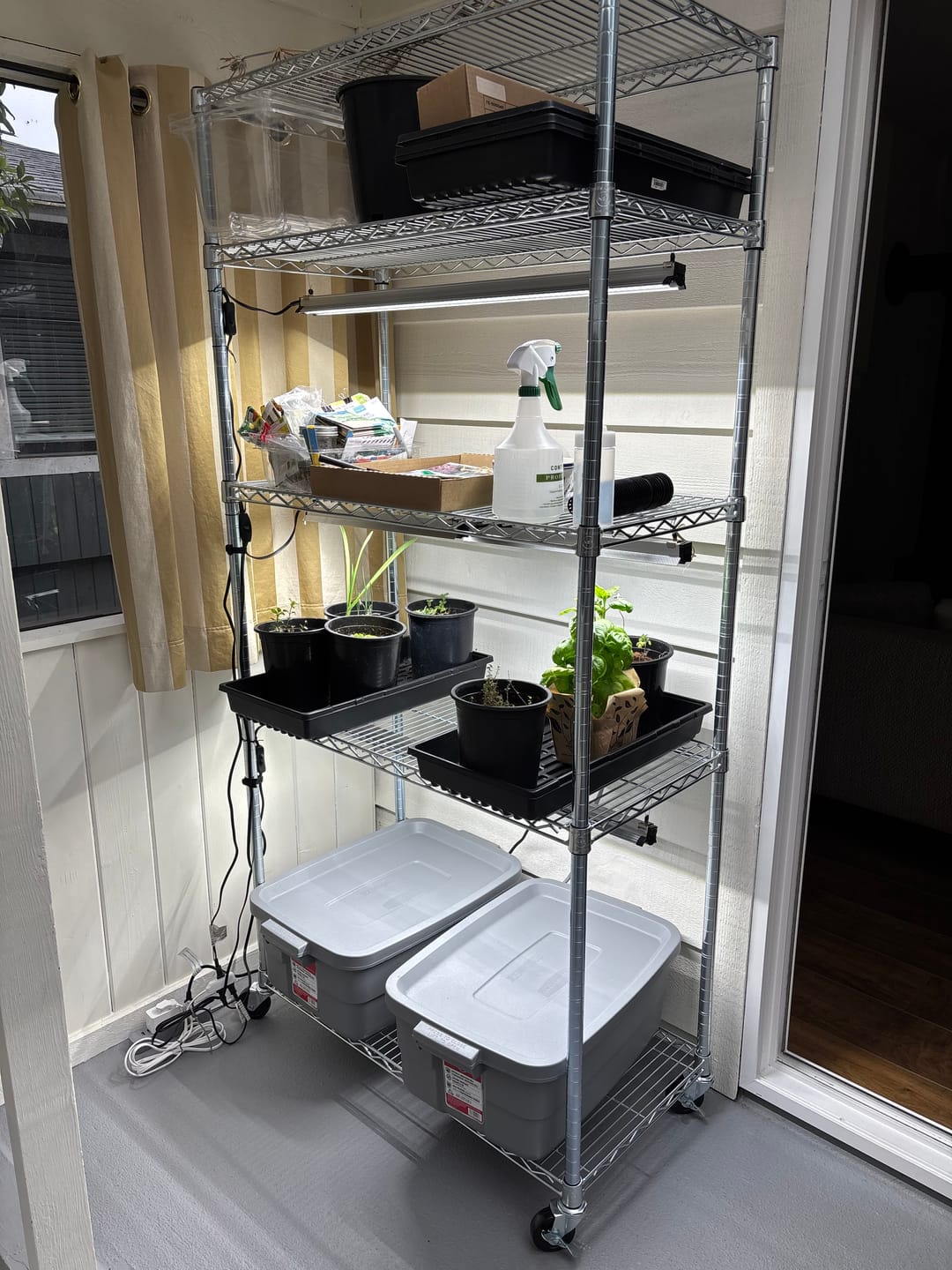 Customer photo review of Sunblaster LED High Output 6400K watt strip lights