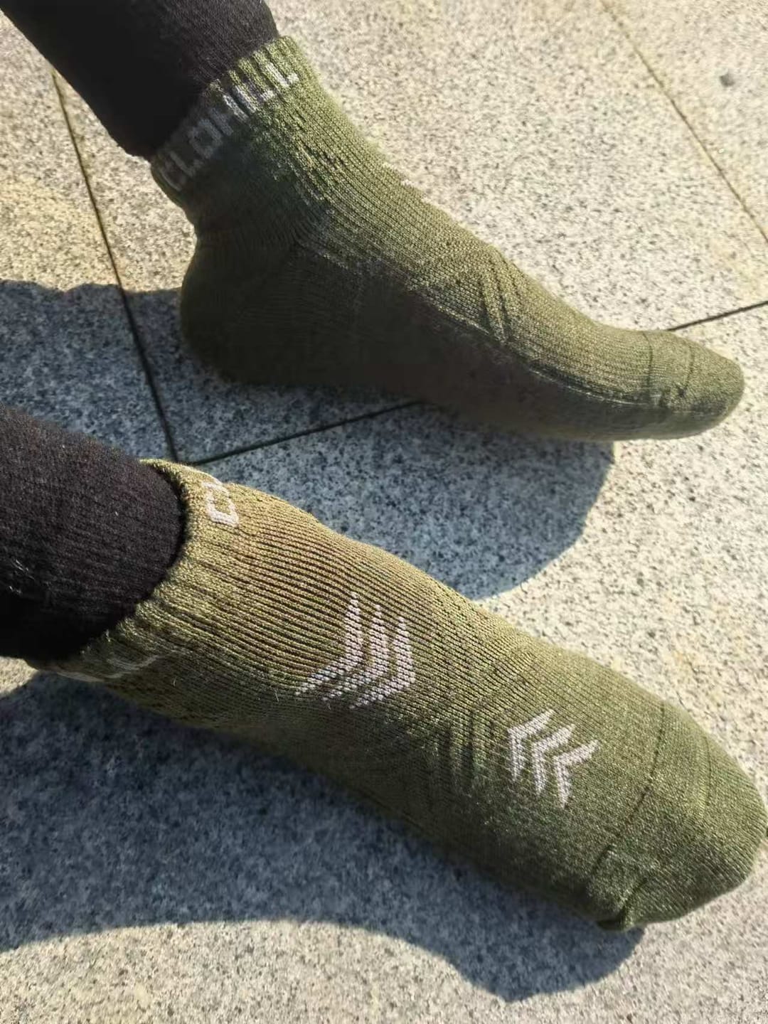 Customer photo review of Alpaca Sock 3 Pack