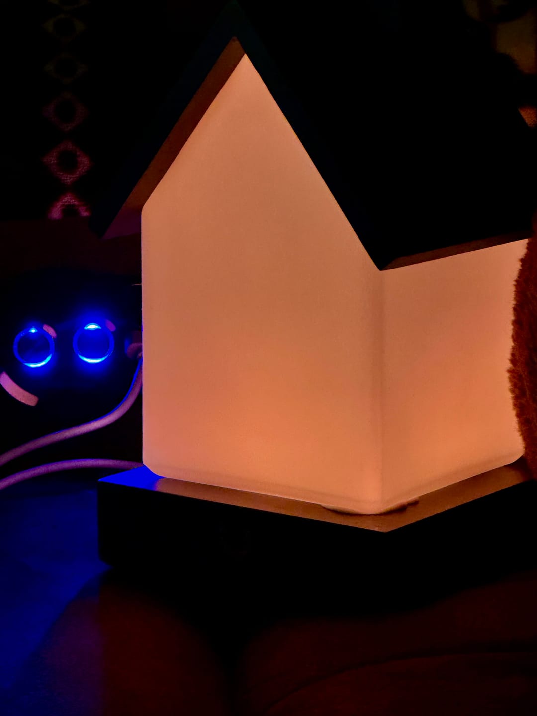 Customer photo review of Modern Home Lamp