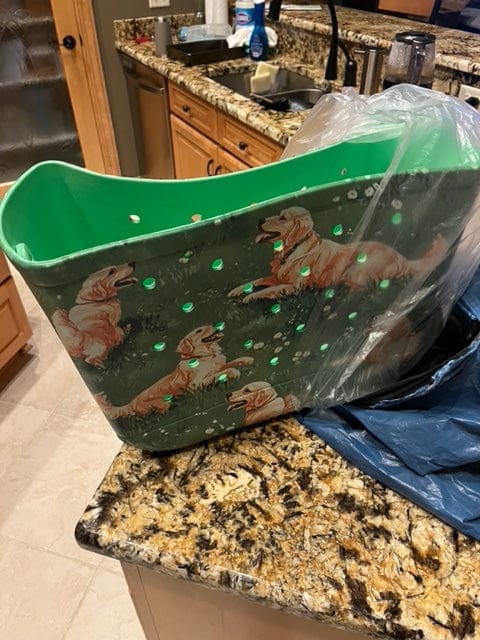 Customer photo review of Spheregoods EVA Cee Bag Quilt Blocks