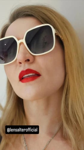 Customer photo review of Hannah Sunglasses