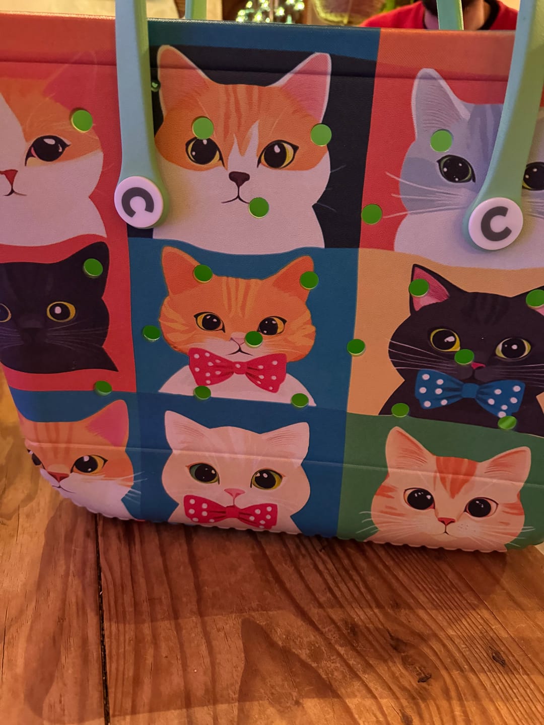Customer photo review of Spheregoods EVA Cee Bag Quilt Blocks