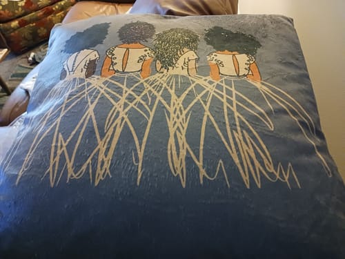 Customer photo review of Royal Decorative Pillow