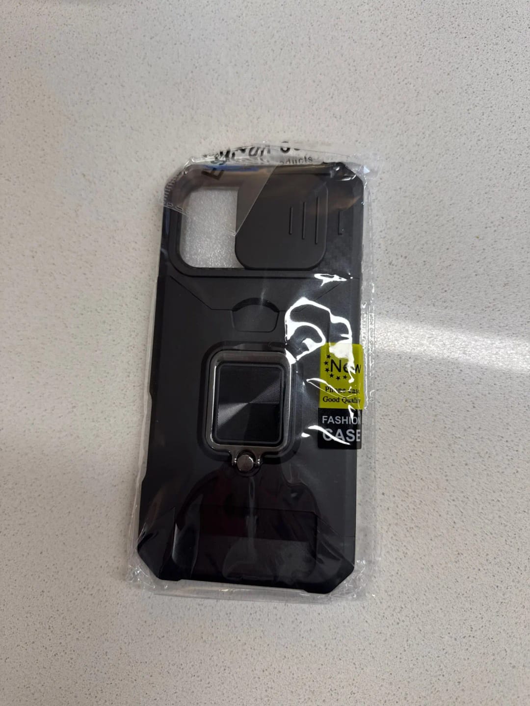 Customer photo review of LuxuryKase LK177 Camera Slide Protection Card Holder Heavy Protective Ring Magnetic Kickstand Armor Case Cover For iPhone 13 14 15 Plus Pro Max
