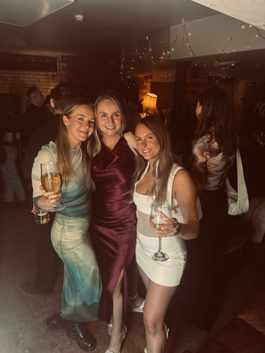 Customer photo review of White Cindy Dress