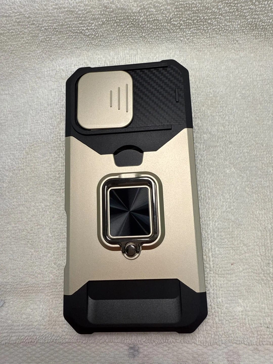 Customer photo review of LuxuryKase LK177 Camera Slide Protection Card Holder Heavy Protective Ring Magnetic Kickstand Armor Case Cover For iPhone 13 14 15 Plus Pro Max