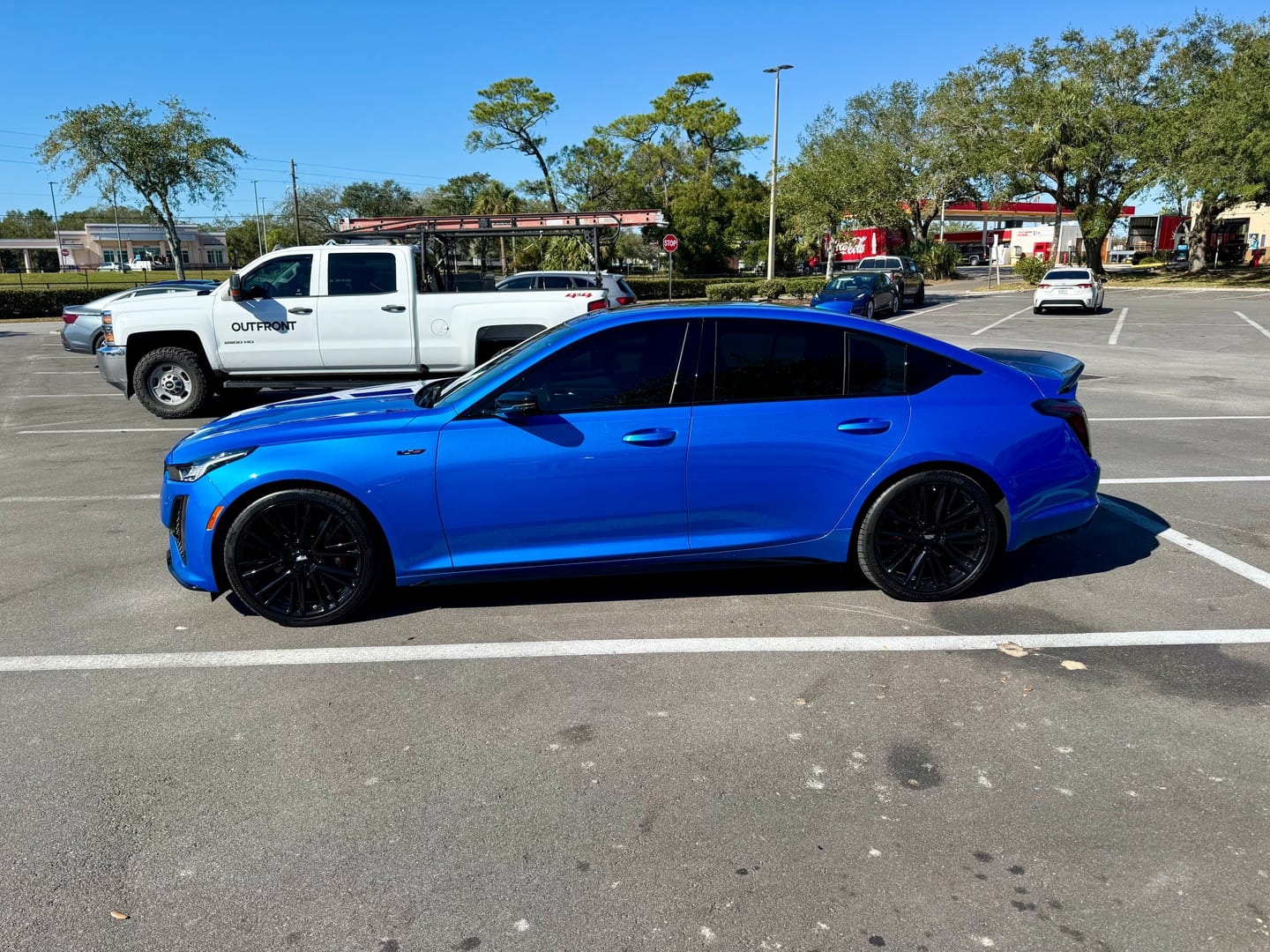 Customer photo review of 2020-Up Cadillac CT5-V / CT5 Sport Rear Spoiler