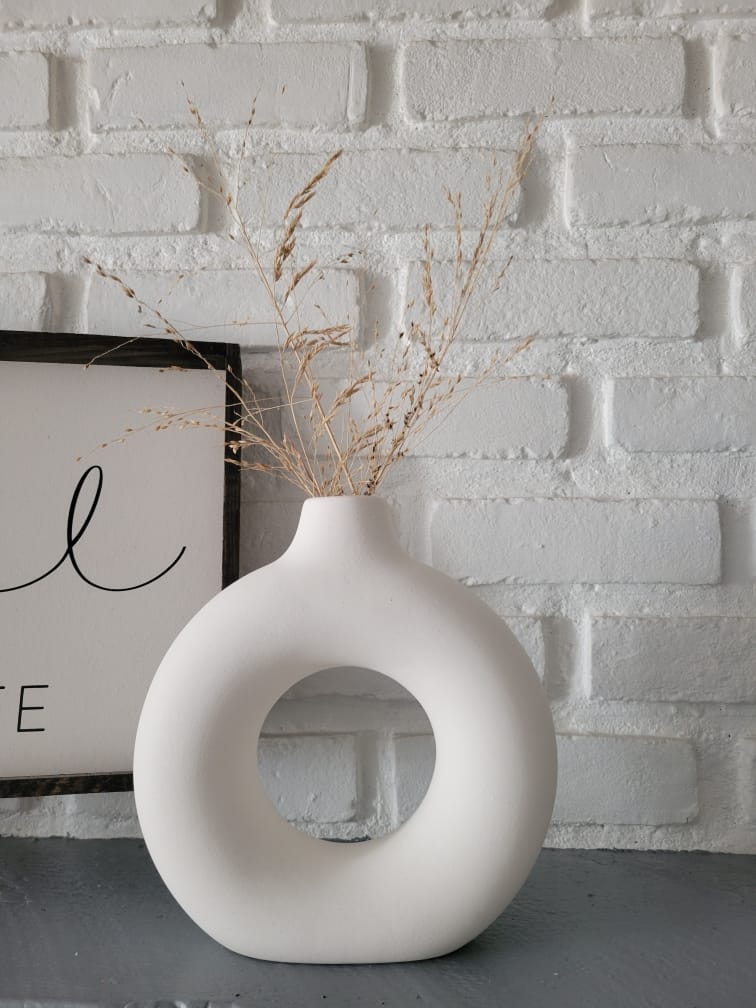 Customer photo review of Bloom Handmade Ceramic Vase