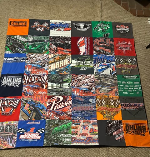 Customer photo review of T Shirt Quilt by Project Repat