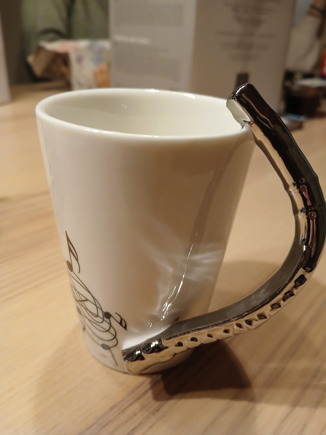 Customer photo review of Originelle Tasse – Querflöte