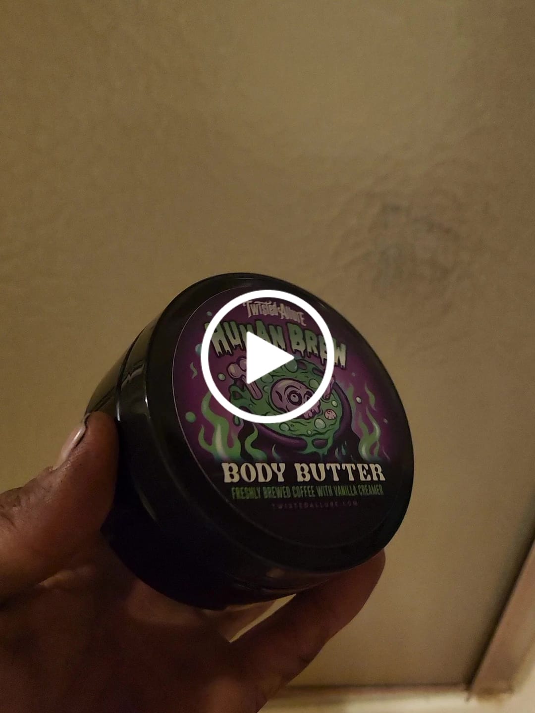 Customer video review of Human Brew Body Butter