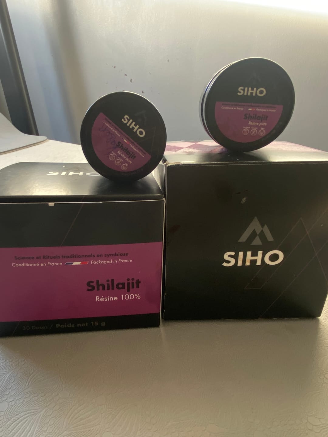 Customer photo review of Résine de Shilajit : Pure 100% | SIHO