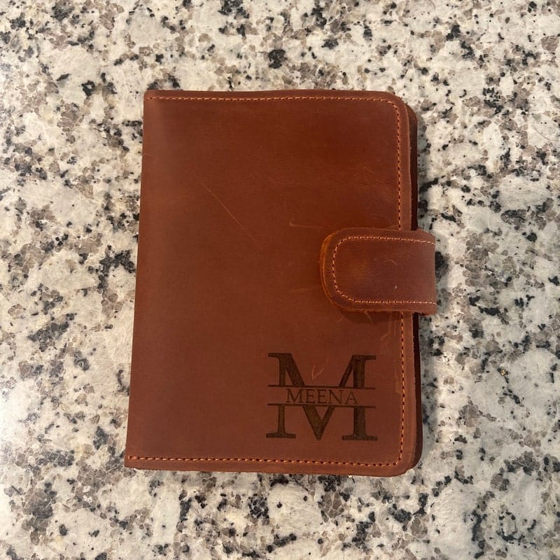 Customer photo review of Passport Wallet & Luggage tag