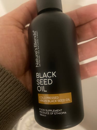Customer photo review of Black Seed Oil, Ethiopian, Raw Virgin Cold Pressed nigella sativa Oil (100ml)