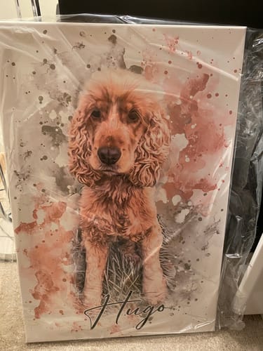 Hazel K. review of Your Pet as Watercolor Portrait image 1 out of 1