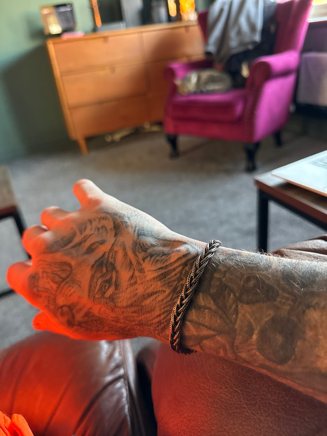 Customer photo review of WOVEN VIKINGS. - 925 STERLING SILVER
