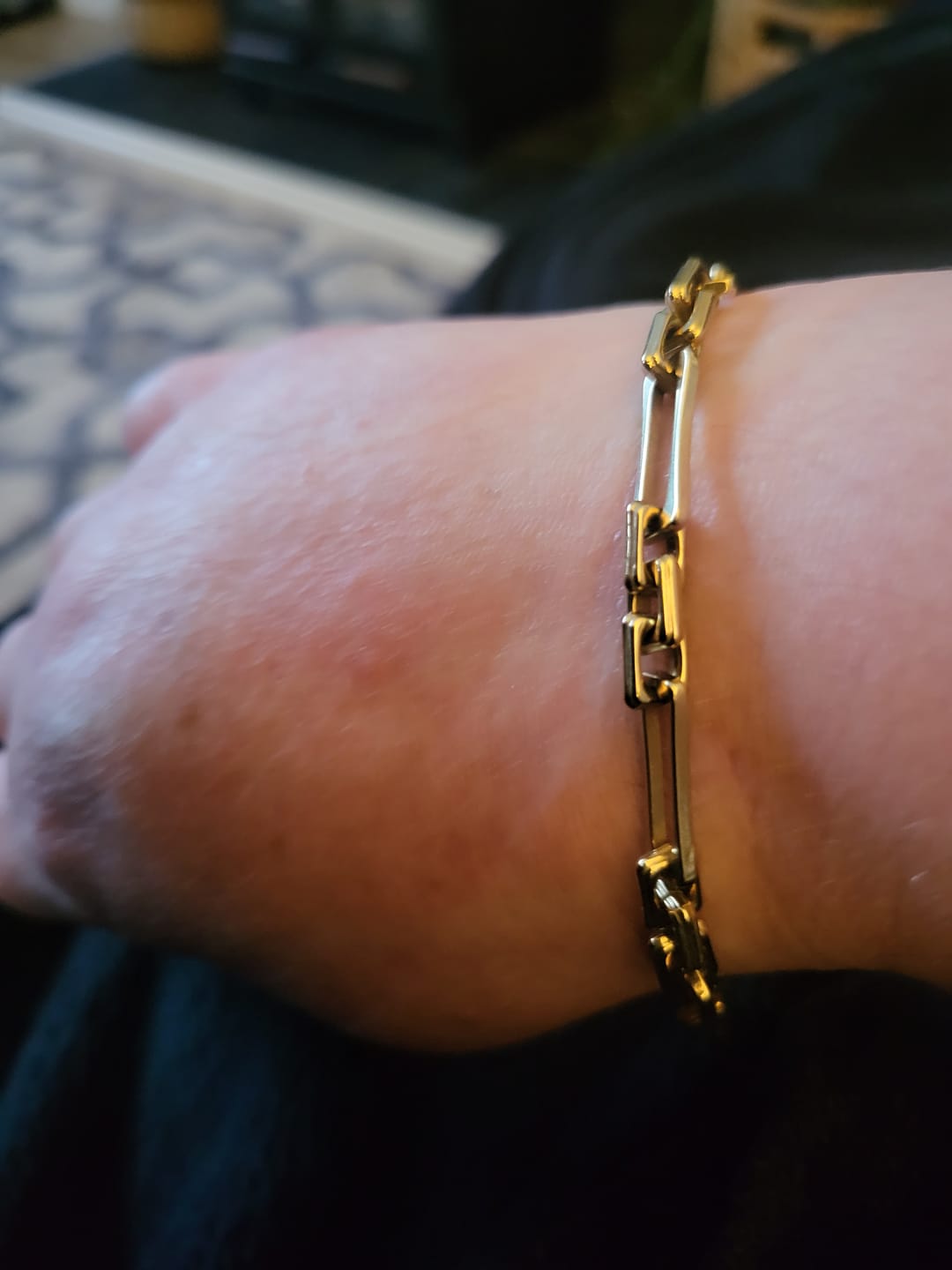 Customer photo review of The Lovers Chain Bracelet
