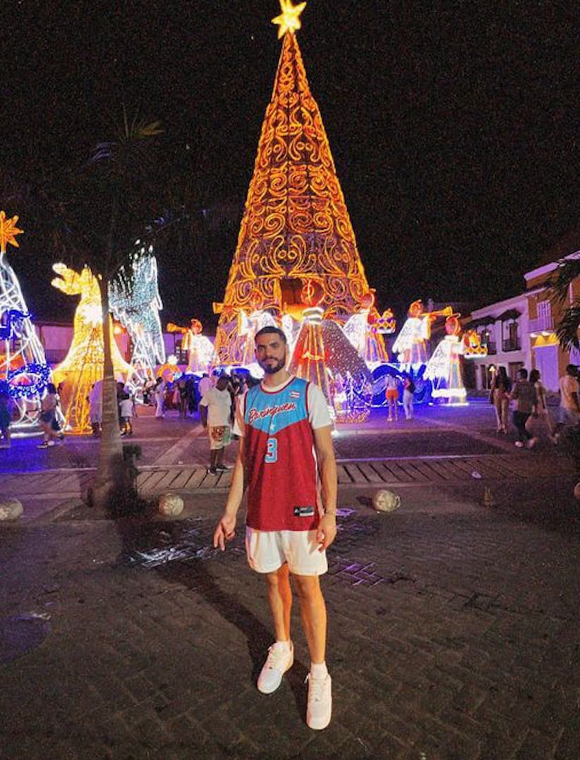 Customer photo review of Puerto Rico Custom Basketball Jersey