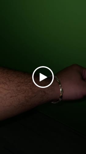 Customer video review of *NEW* 14K Moon Iced Bracelet (4.5MM) JTJ™ -