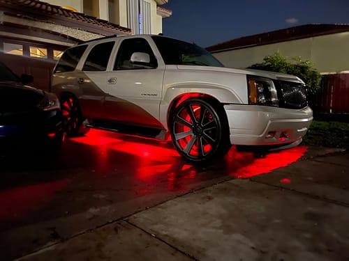 Customer photo review of LitGlow Pro RGB IC Rock Light Kit (2-24 Pods)
