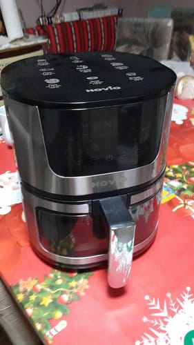 Customer photo review of Air Fryer Novio Grill & Fry