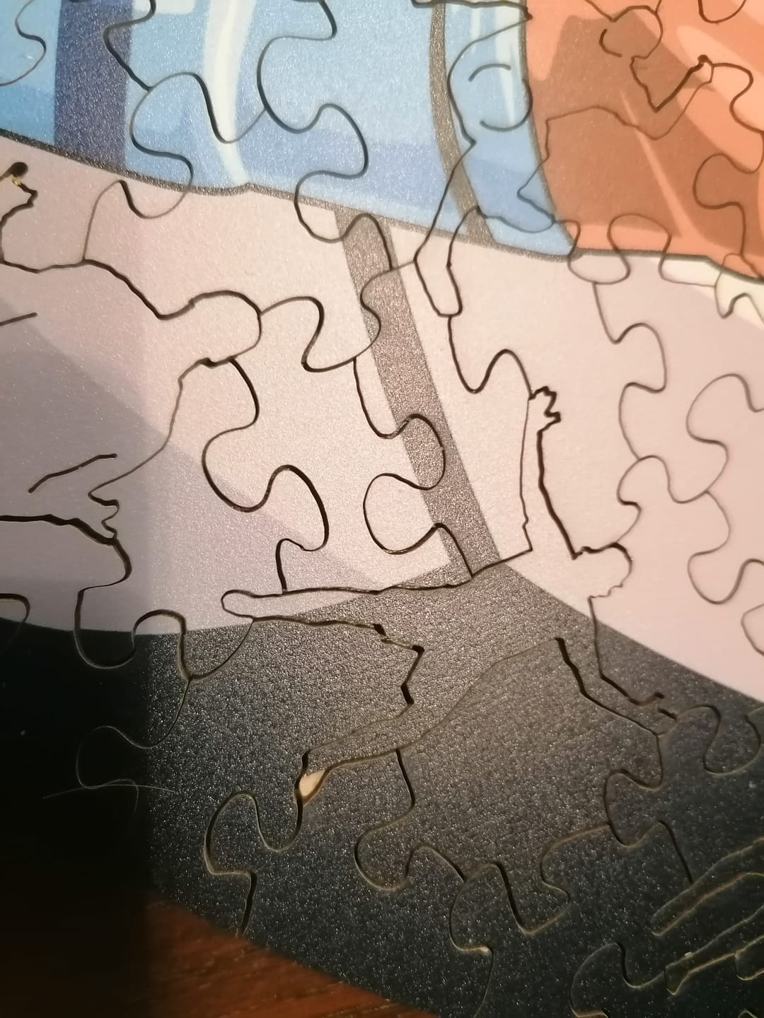 Customer photo review of Erling Haaland - Holzpuzzle