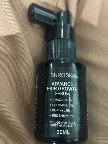 Customer photo review of Suroskie Advanced Hair Growth Serum