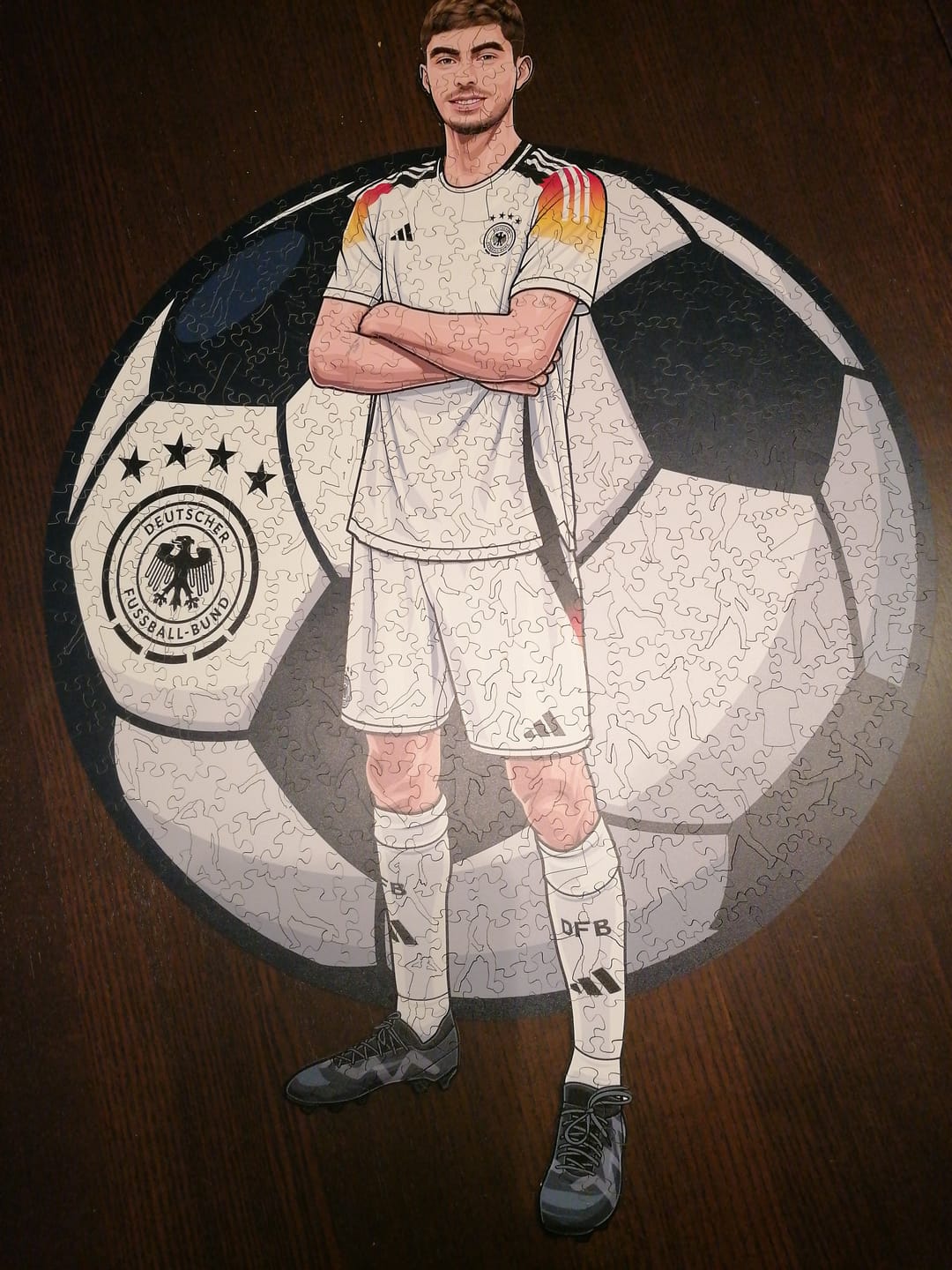 Customer photo review of Kai Havertz - Holzpuzzle