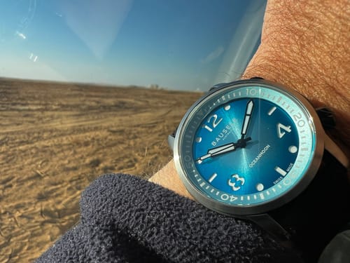 Customer photo review of OCEANMOON V | PACIFIC BLUE