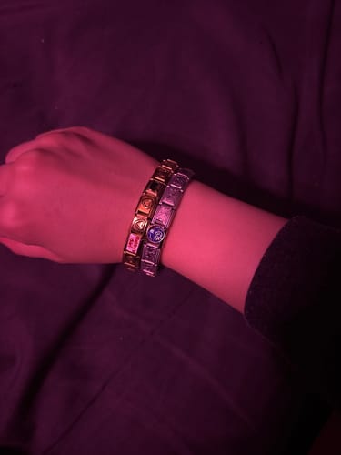 Customer photo review of Original Italian Charm Bracelet