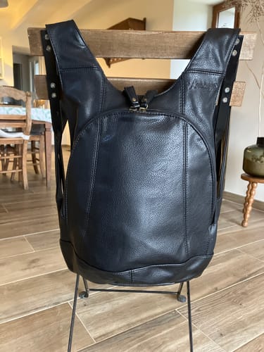 Customer photo review of Le sac à dos Vegan Original - Ergonomique et Antivol