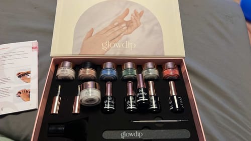 Customer photo review of Premium Dipping Powder Startkit - 6 Färger