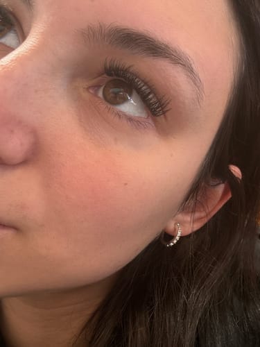 Customer photo review of Lazy Girl Glue Strips