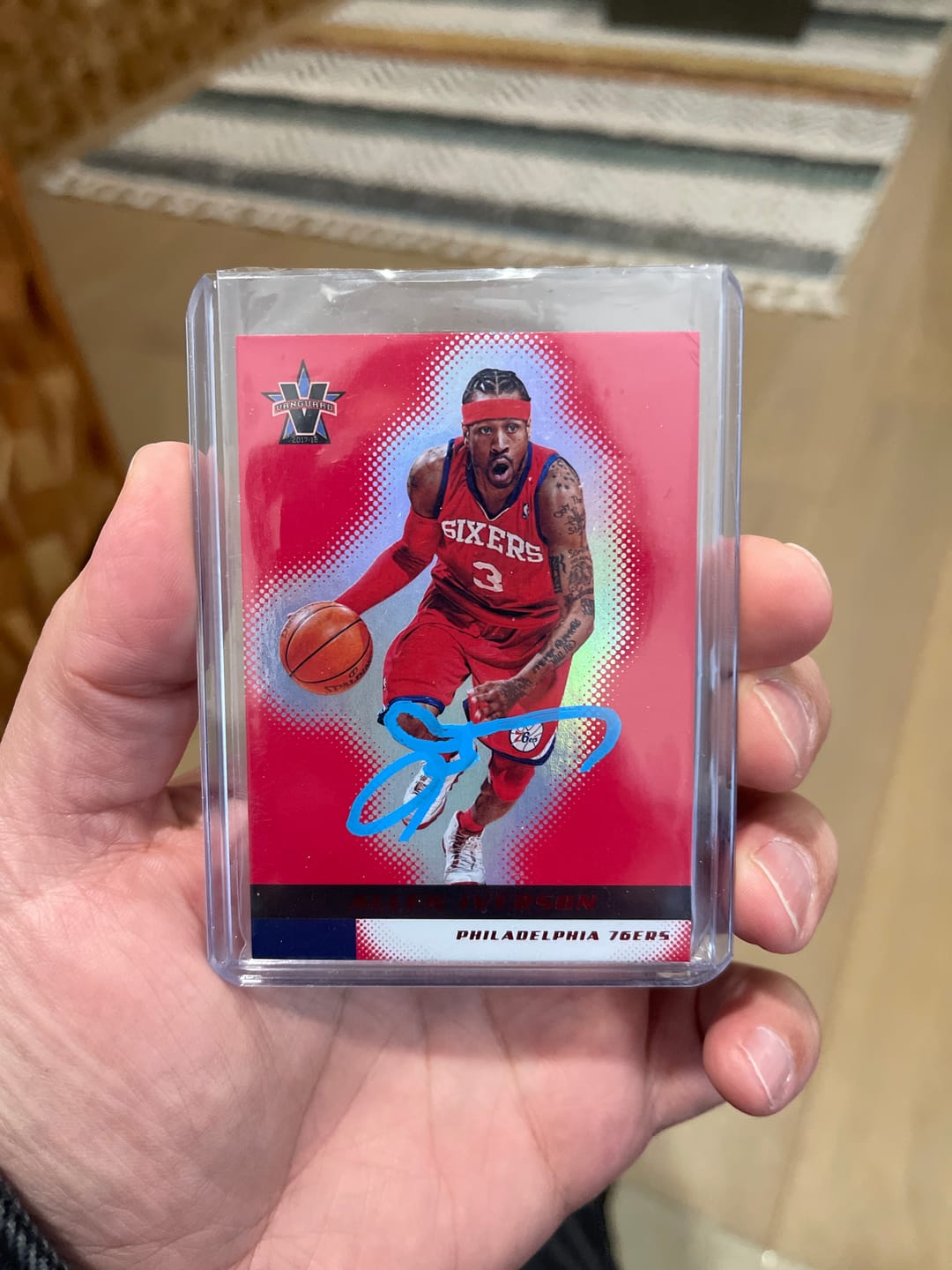 Customer photo review of Allen Iverson Autograph Signing