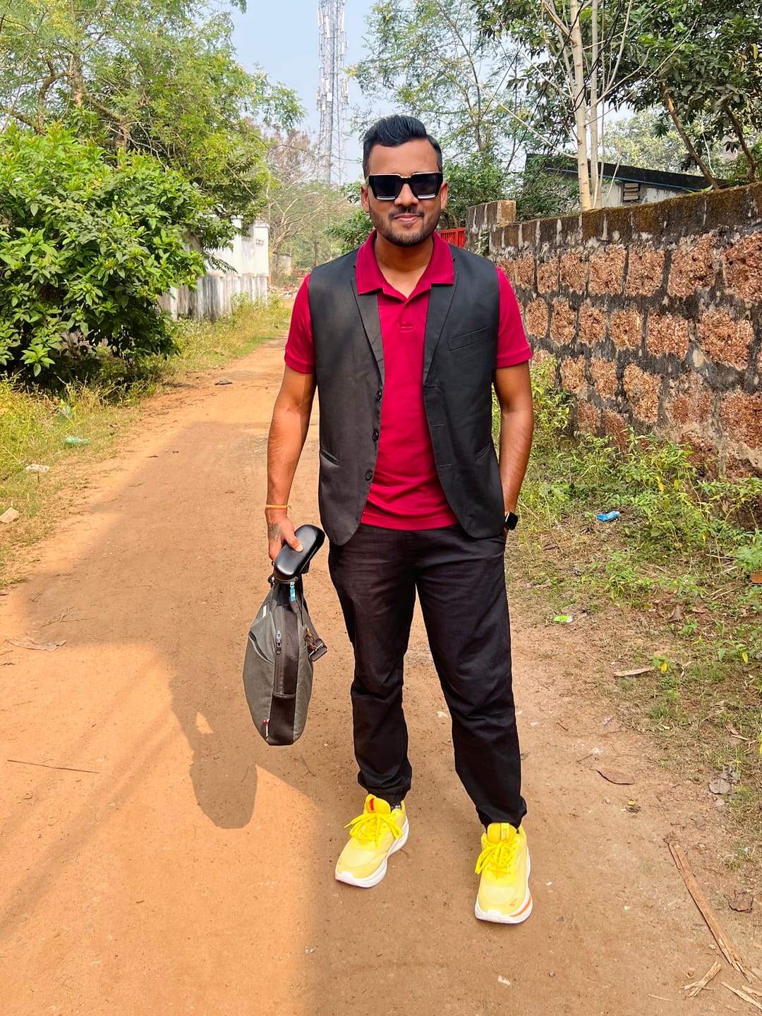 Customer photo review of Bacca Bucci SPEED PRO Athleisure Running Shoes