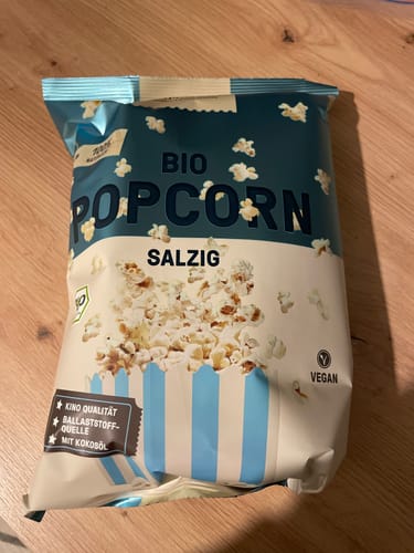 Customer photo review of Bio Popcorn Salzig