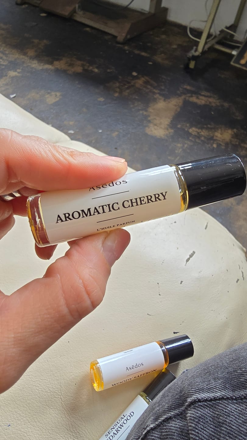 Customer photo review of AROMATIC CHERRY PERFUME OIL