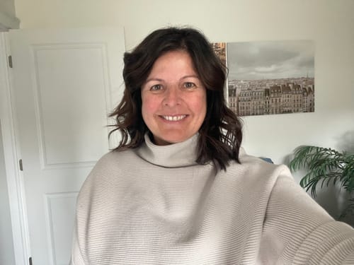 Customer photo review of Zen Rib Dolman Sweater (Black)