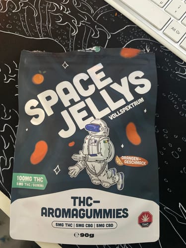 Customer photo review of THC Spacejellies Vollspektrum | 100mg THC | 20 Stk.