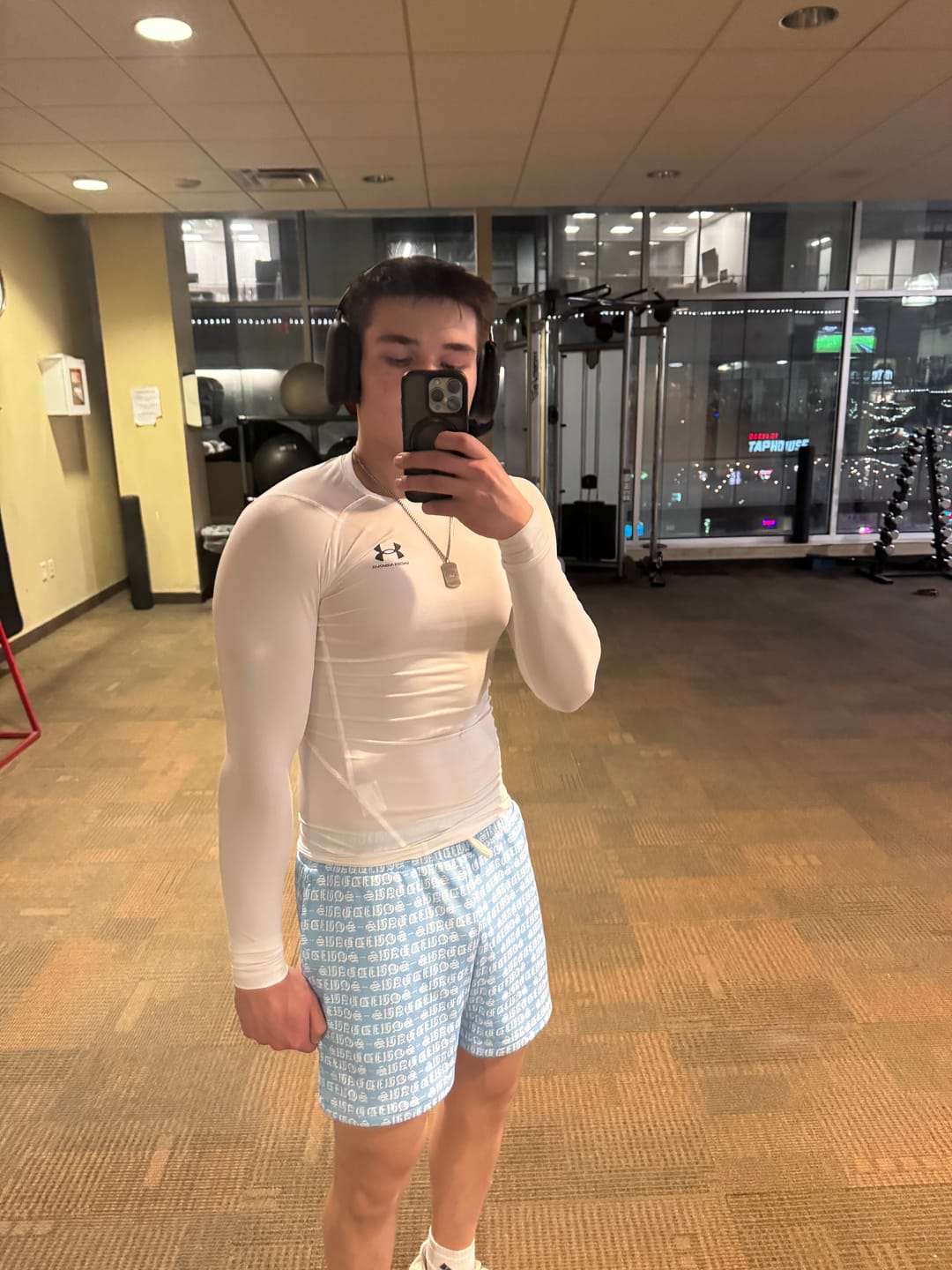 Customer photo review of Mesh Shorts 4" Inseam