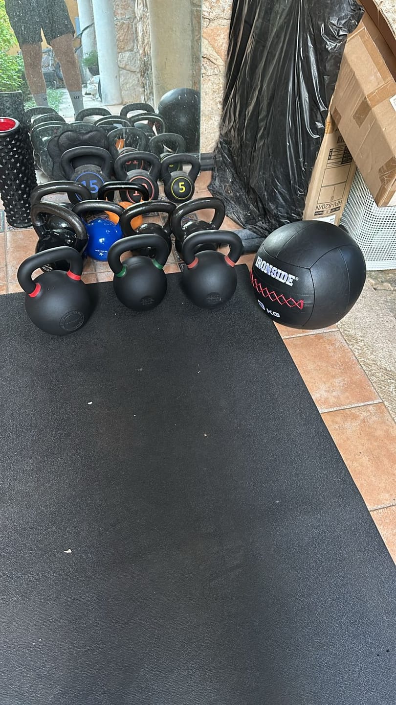 Customer photo review of Kettlebell Premium 4 a 36 kg IRONSIDE