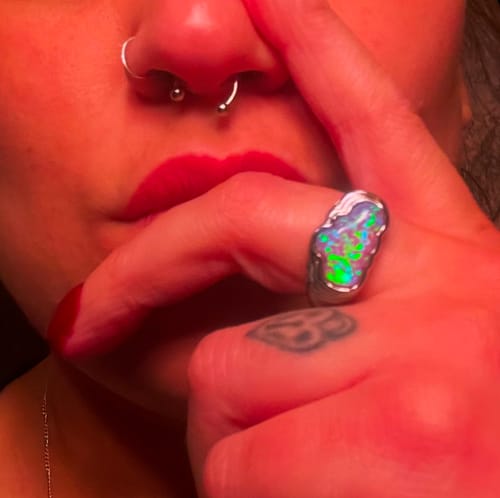 Customer photo review of Cotton Candy Cloud Silver