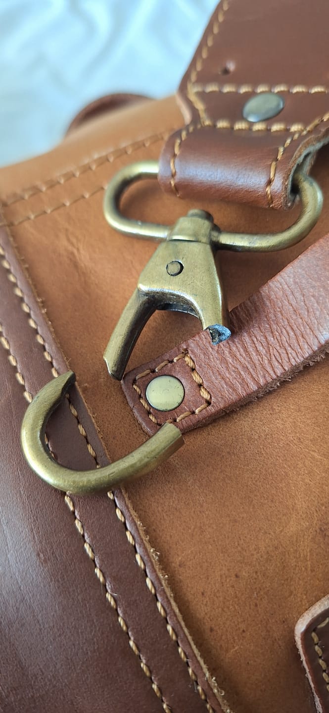 Customer photo review of military duffel