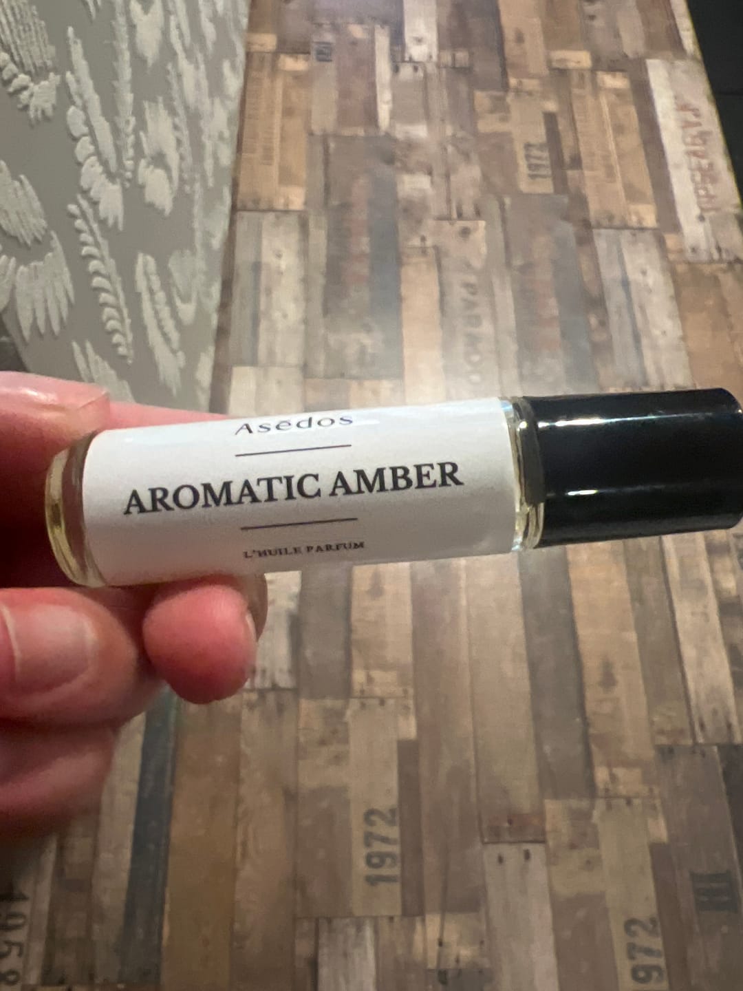 Customer photo review of AROMATIC AMBER PERFUME OIL