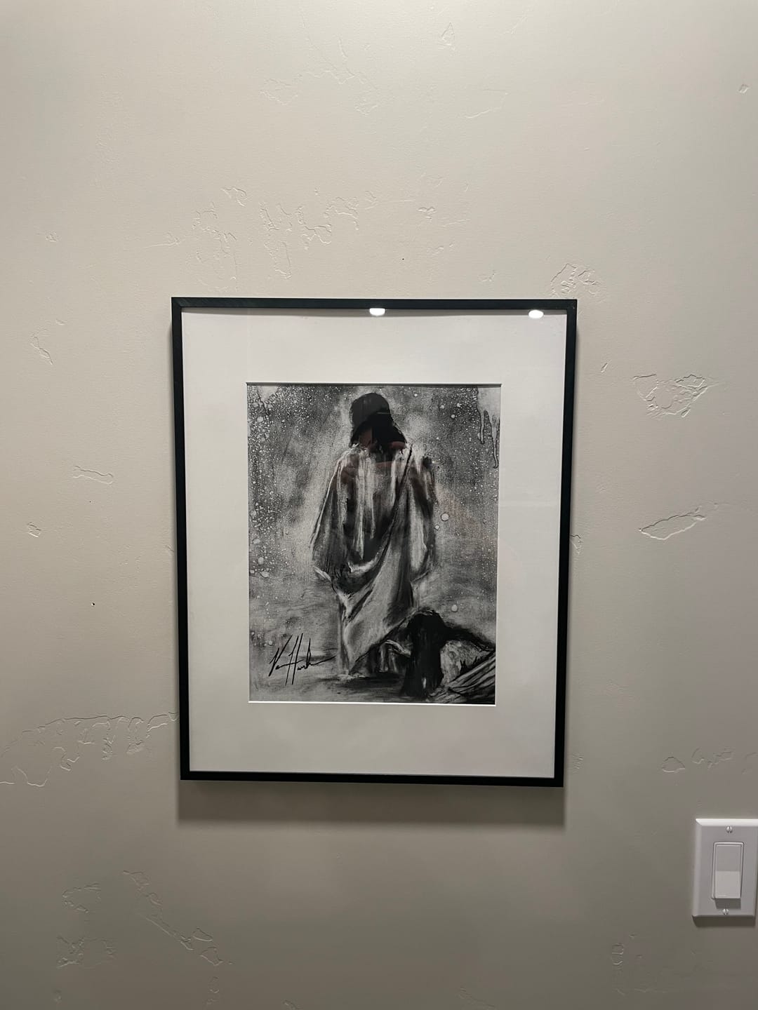 Customer photo review of Jesus Healer (Sketch)